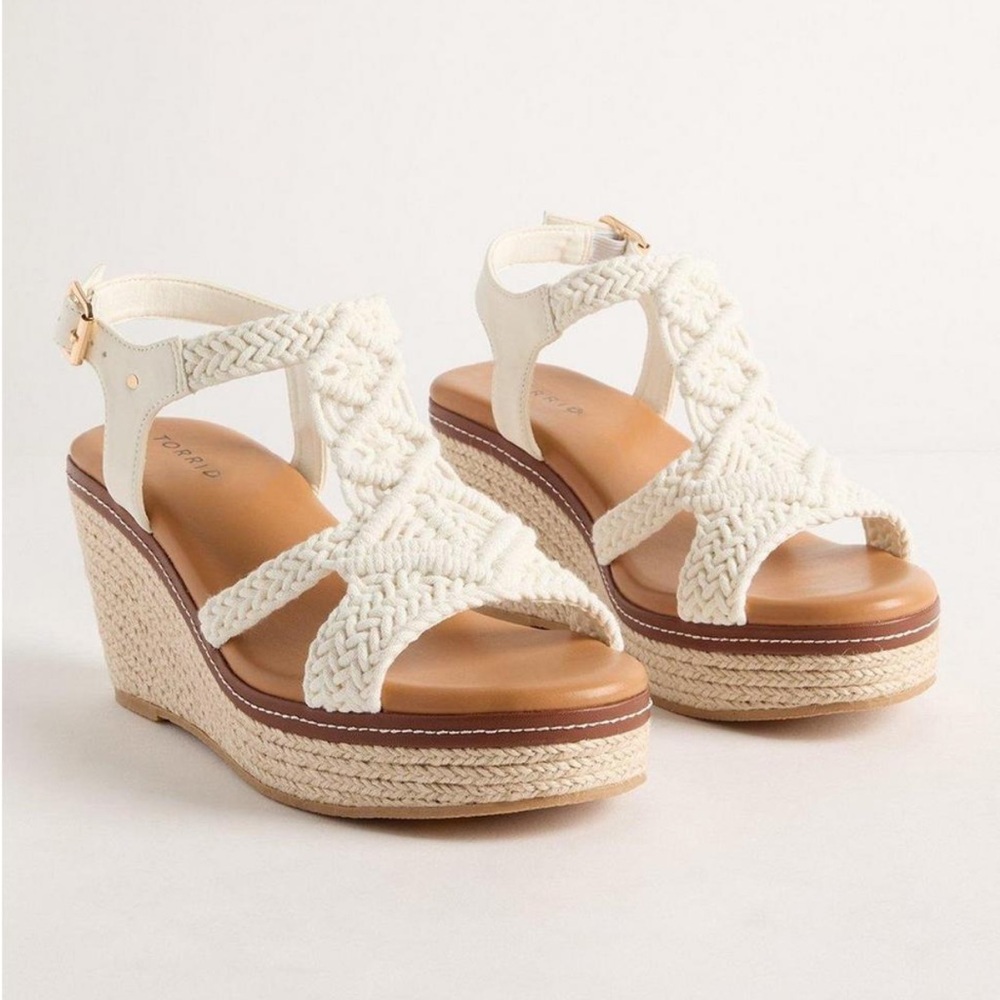 Torrid 8.5W Espadrille Sandals🤍